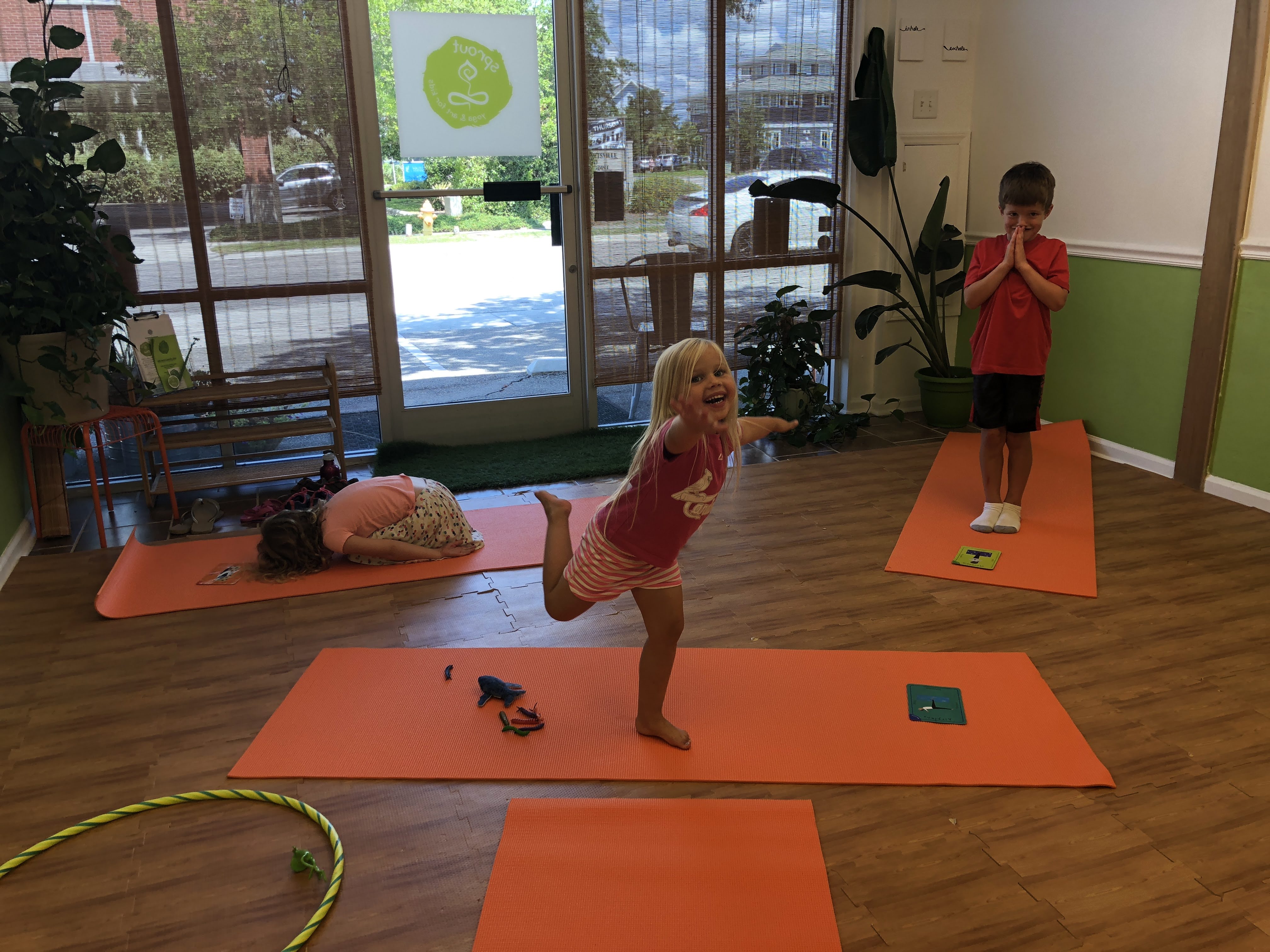 Sprout Yoga and Art for Kids Wrightsville Beach NC