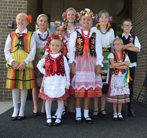 Polka Dancers at the Wilmington Polish Festival